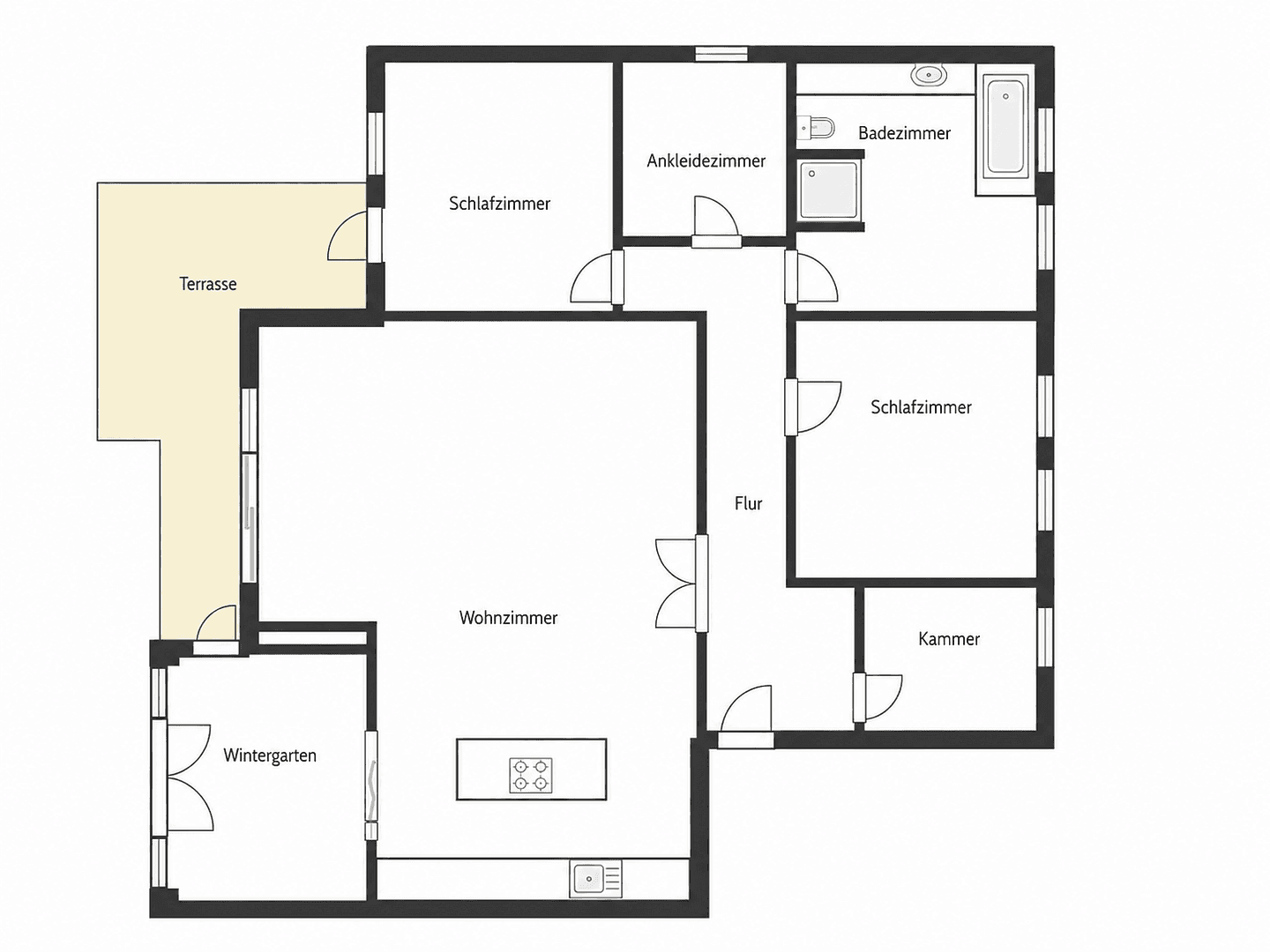 Prenájom bytu 3-izbový 115 m², An der Lake 3, Ahrensfelde, Brandenbursko Prenájom bytu 3-izbový 115 m², An der Lake 3, Ahrensfelde, Brandenbursko