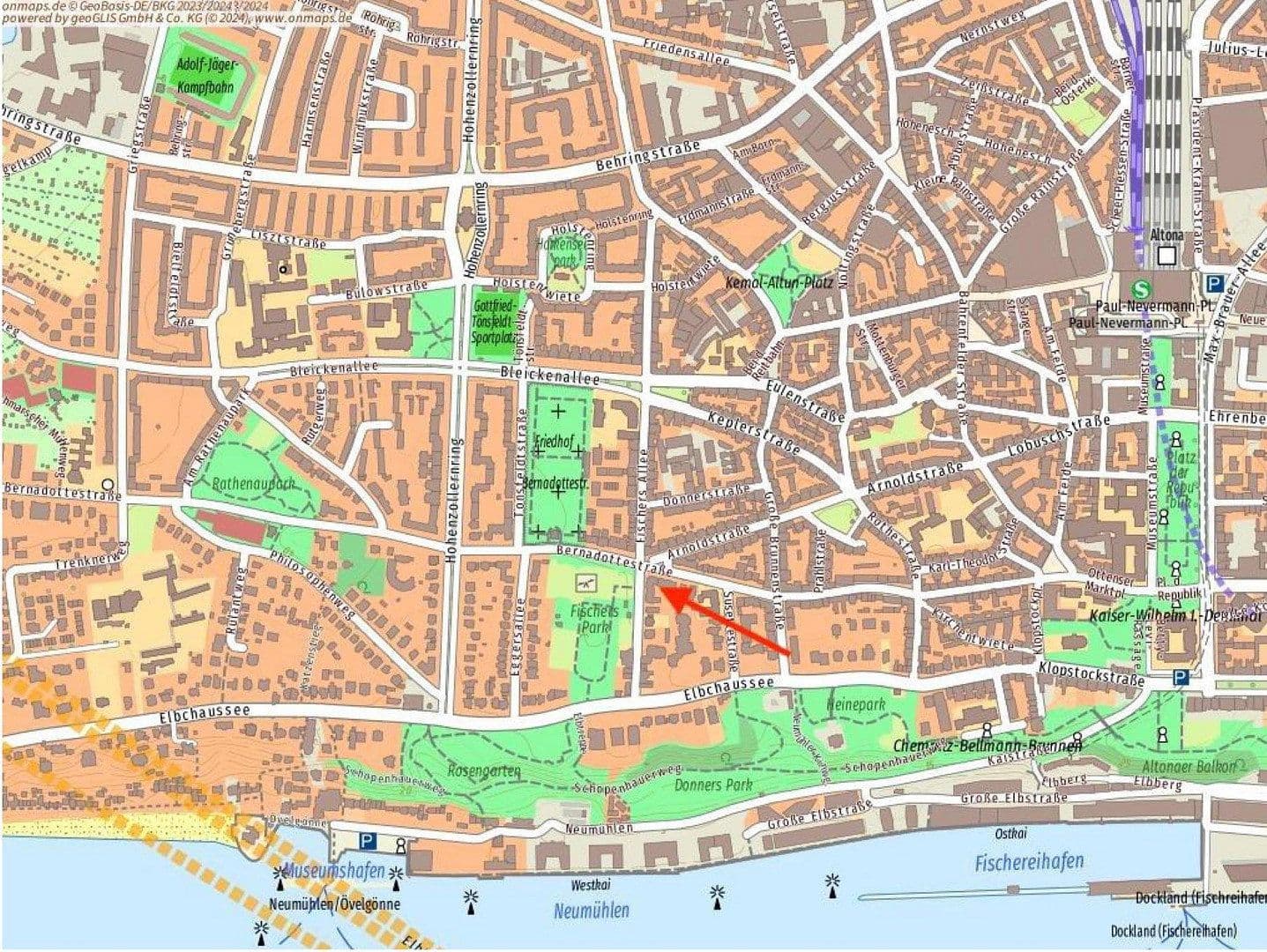 Predaj bytu 6-izbový 185 m², Fischers Allee 24, Hamburg, Hamburg Predaj bytu 6-izbový 185 m², Fischers Allee 24, Hamburg, Hamburg