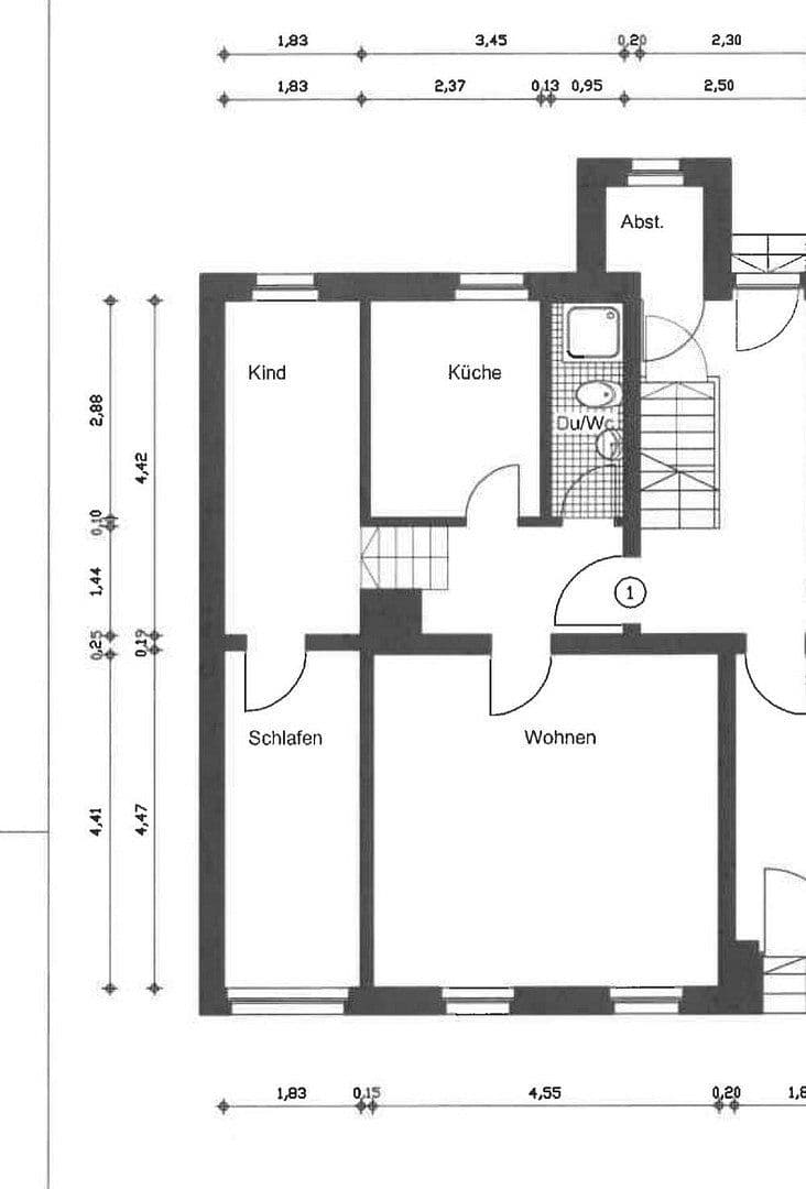 Prenájom bytu 2-izbový 49 m², Schwarzbach 82, Wuppertal, Severné Porýnie - Westfálsko Prenájom bytu 2-izbový 49 m², Schwarzbach 82, Wuppertal, Severné Porýnie - Westfálsko