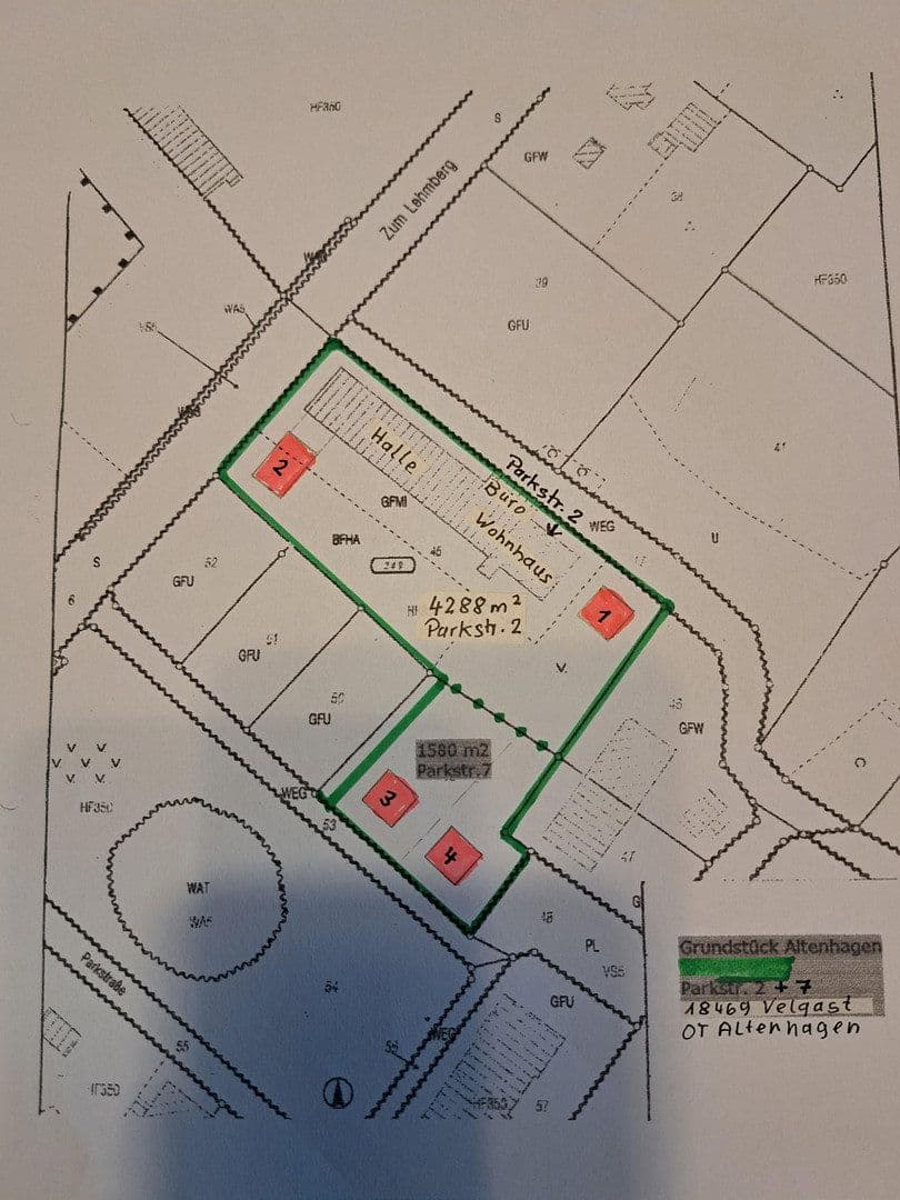 Predaj pozemku 1.220 m², Parkstraße 7, Velgast, Meklenbursko-Predpomoransko Predaj pozemku 1.220 m², Parkstraße 7, Velgast, Meklenbursko-Predpomoransko