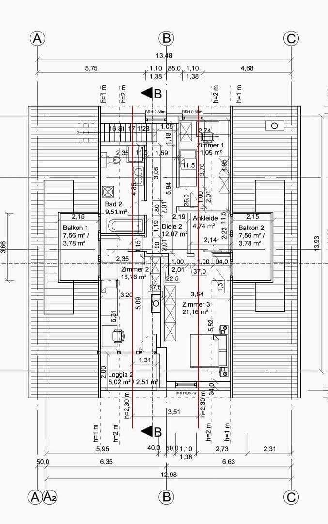 Prenájom bytu 3-izbový 98 m², Hamburg, Hamburg Prenájom bytu 3-izbový 98 m², Hamburg, Hamburg