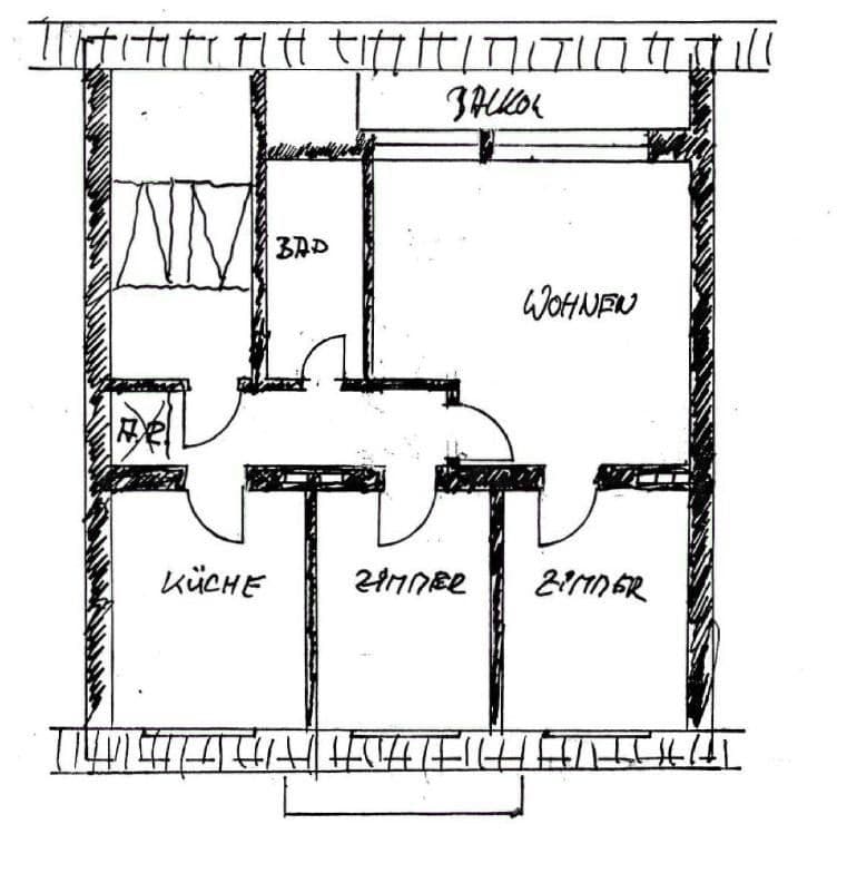 Prenájom bytu 3-izbový 82 m², Borkhofer Str. 33a, Duisburg, Severné Porýnie - Westfálsko Prenájom bytu 3-izbový 82 m², Borkhofer Str. 33a, Duisburg, Severné Porýnie - Westfálsko