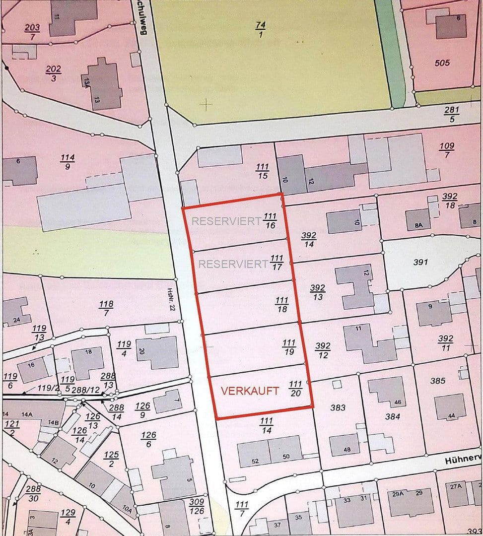 Predaj pozemku 650 m², Am Schulweg, Ehmen, Dolné Sasko Predaj pozemku 650 m², Am Schulweg, Ehmen, Dolné Sasko