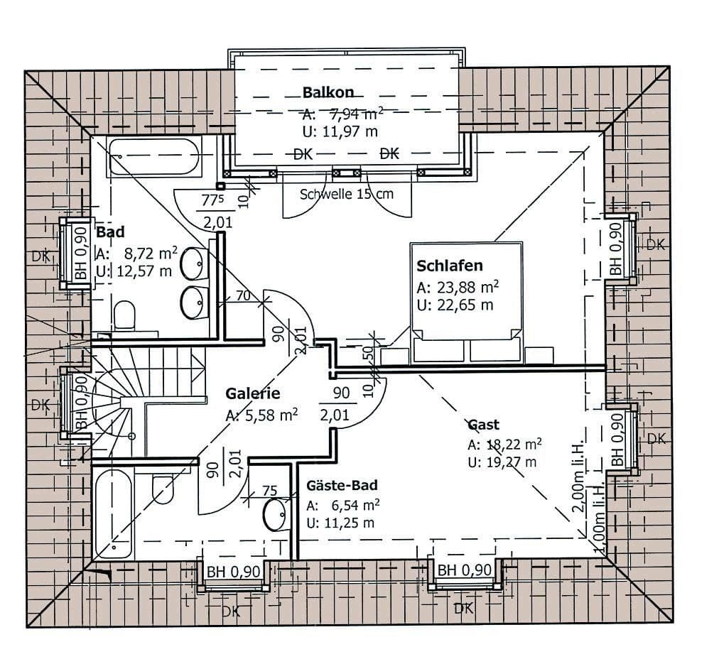 Predaj domu 143 m², pozemok 1.006 m², Michendorf, Brandenbursko Predaj domu 143 m², pozemok 1.006 m², Michendorf, Brandenbursko