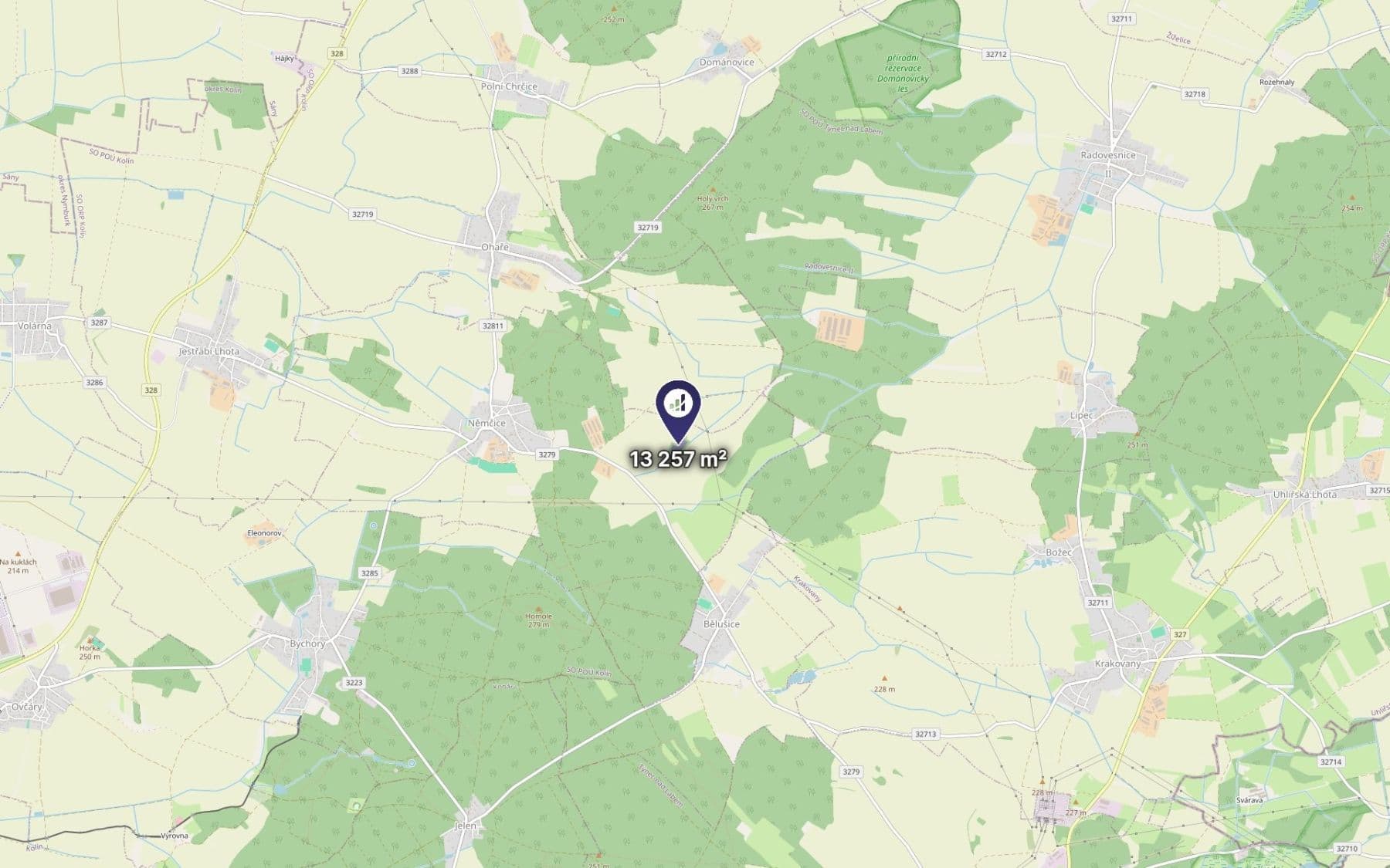Predaj pozemku 3.314 m², Němčice, Středočeský kraj Predaj pozemku 3.314 m², Němčice, Středočeský kraj