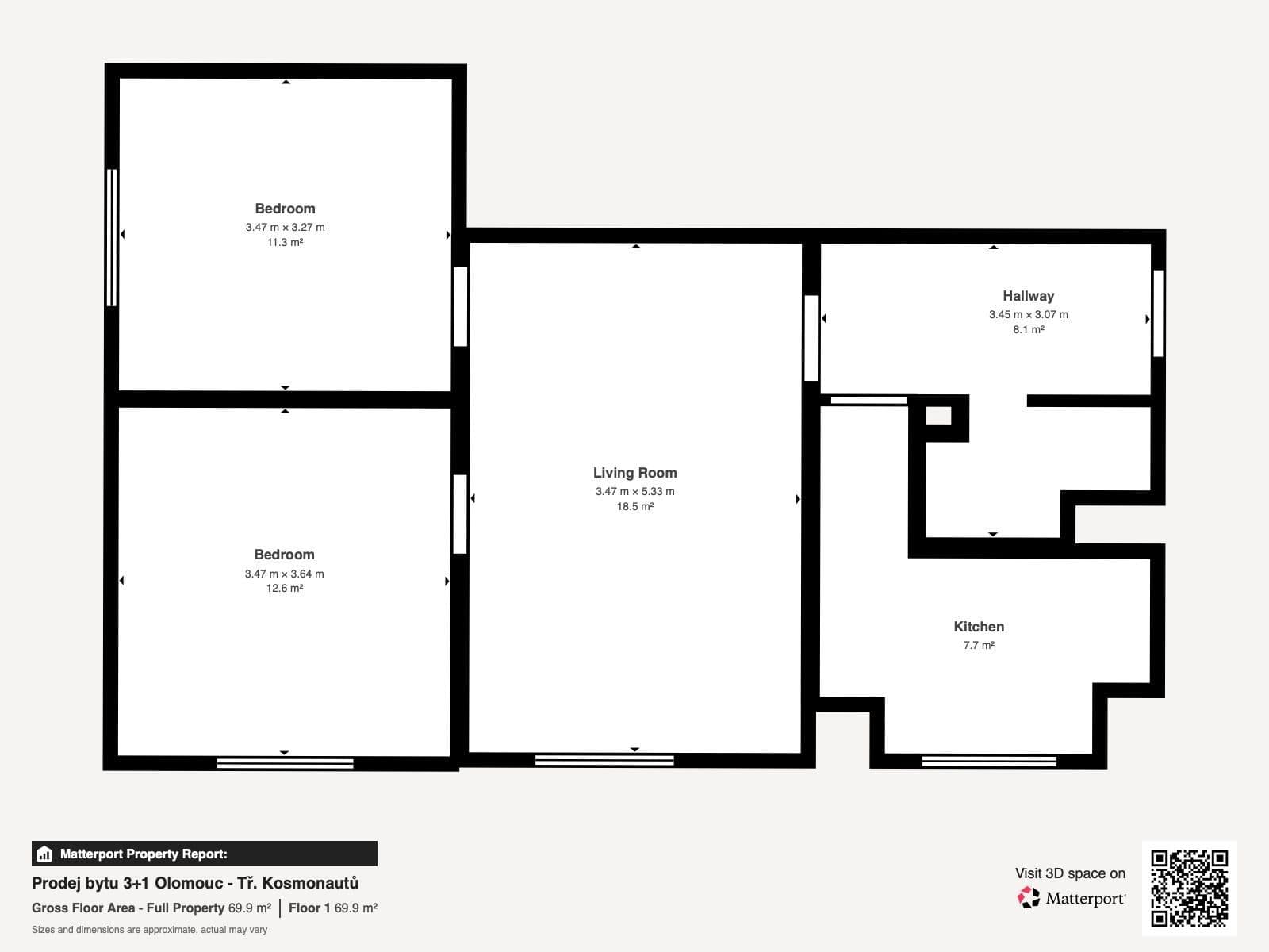 Predaj bytu 3-izbový 62 m², tř. Kosmonautů, Olomouc, Olomoucký kraj Predaj bytu 3-izbový 62 m², tř. Kosmonautů, Olomouc, Olomoucký kraj