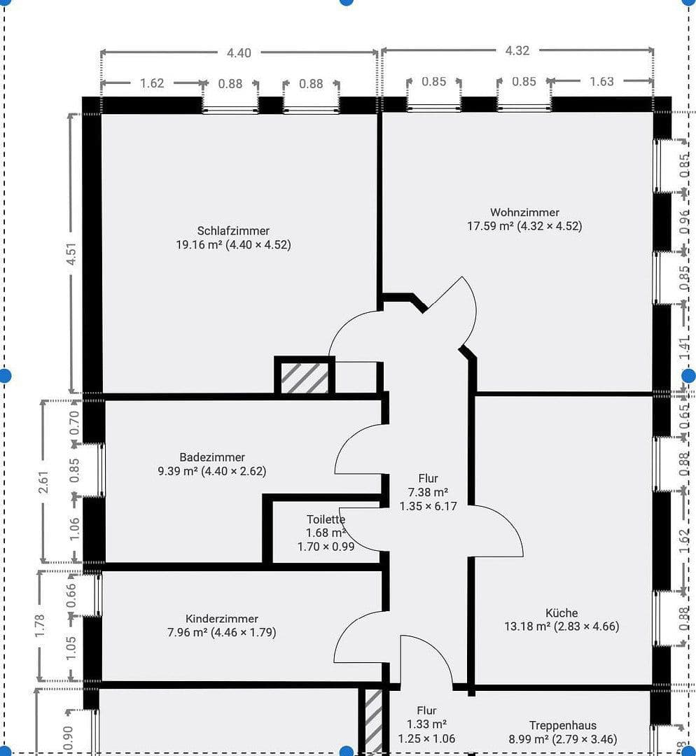 Prenájom bytu 3-izbový 78 m², TRöGELSBACH 10, Altensteig, Bádensko-Wurttembersko Prenájom bytu 3-izbový 78 m², TRöGELSBACH 10, Altensteig, Bádensko-Wurttembersko