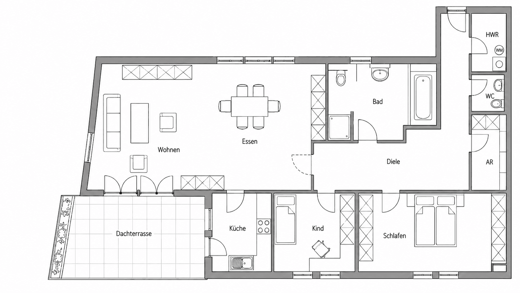 Prenájom bytu 3-izbový 140 m², Alte KemmenauerStrasse 37, Bad Ems, Porýnie-Falcko Prenájom bytu 3-izbový 140 m², Alte KemmenauerStrasse 37, Bad Ems, Porýnie-Falcko