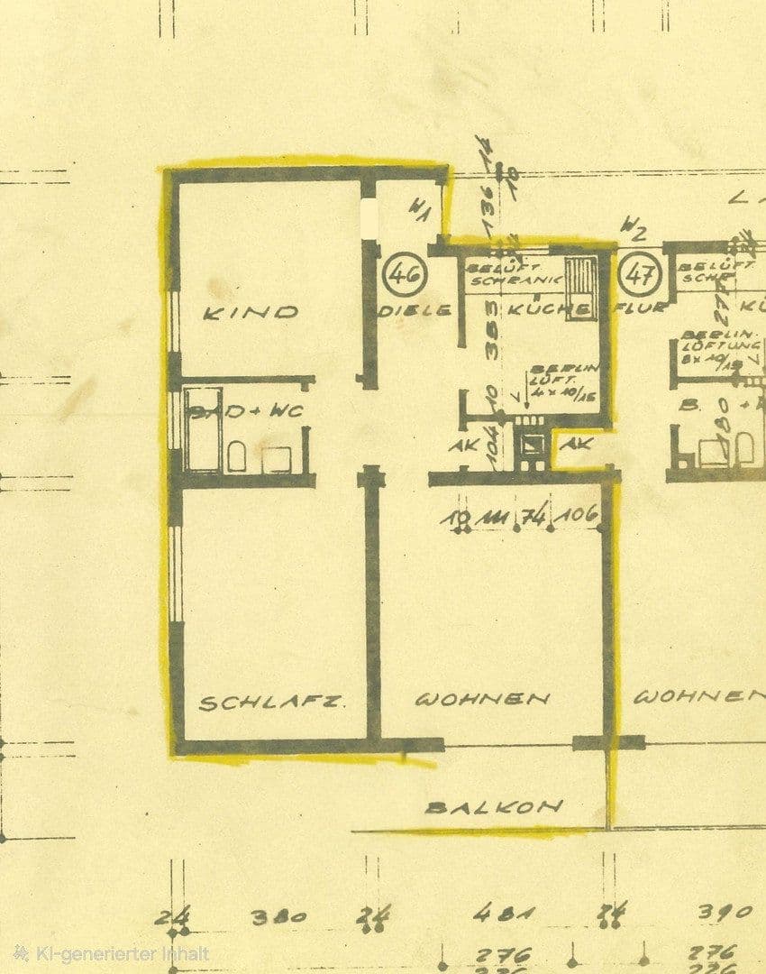 Predaj bytu 3-izbový 92 m², Kerckhoffstr 200, Essen, Severné Porýnie - Westfálsko Predaj bytu 3-izbový 92 m², Kerckhoffstr 200, Essen, Severné Porýnie - Westfálsko