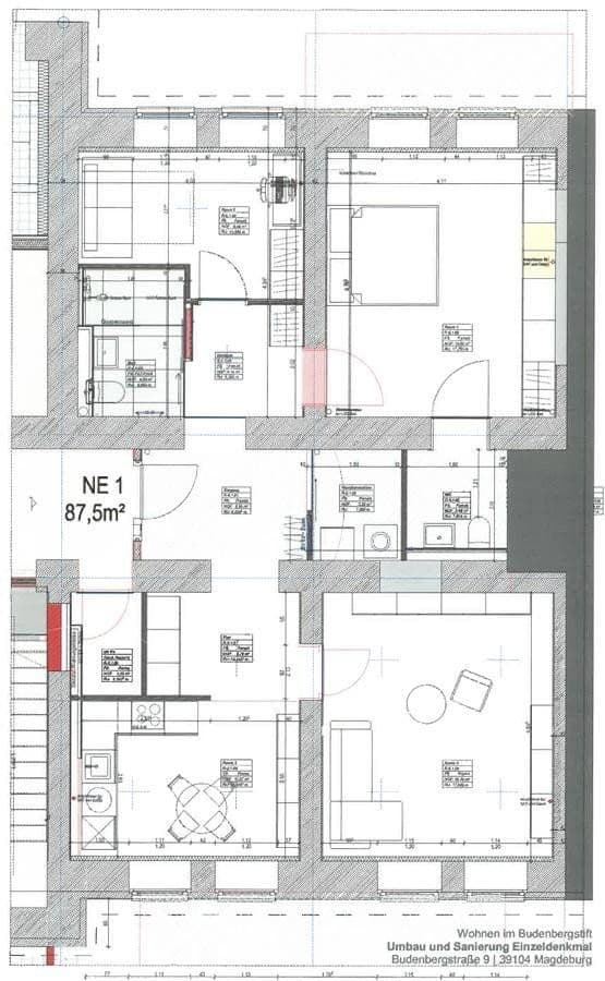 Prenájom kancelárie 88 m², Budenbergstraße 9, Magdeburg, Sasko-Anhaltsko Prenájom kancelárie 88 m², Budenbergstraße 9, Magdeburg, Sasko-Anhaltsko