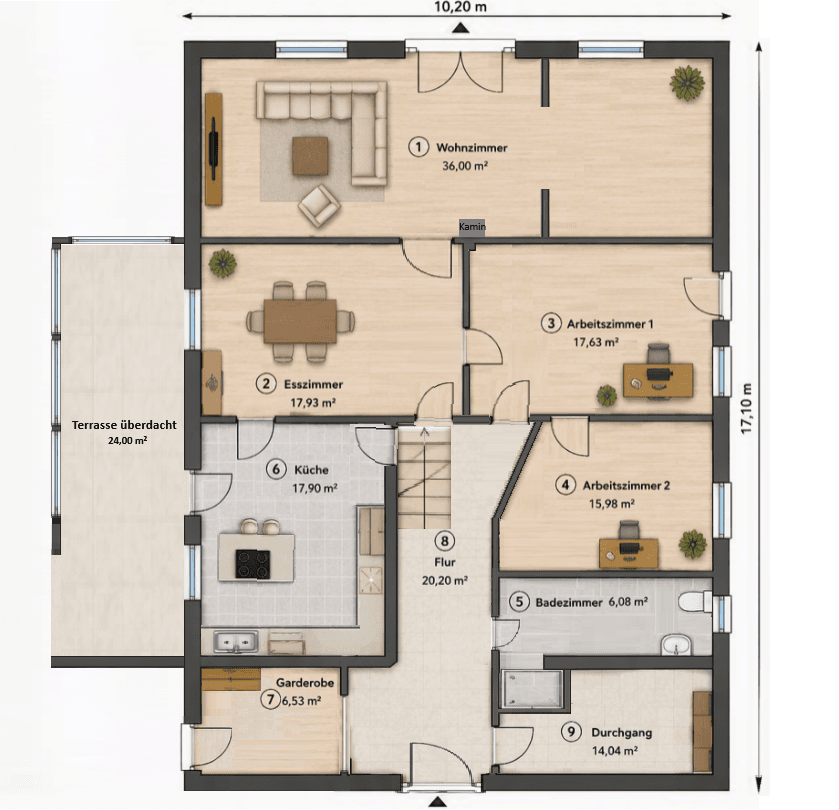 Predaj domu 378 m², pozemok 6.400 m², Wagenfeld, Dolné Sasko Predaj domu 378 m², pozemok 6.400 m², Wagenfeld, Dolné Sasko