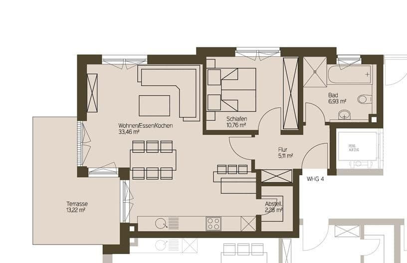Predaj bytu 2-izbový 66 m², Karlsruhe, Bádensko-Wurttembersko Predaj bytu 2-izbový 66 m², Karlsruhe, Bádensko-Wurttembersko
