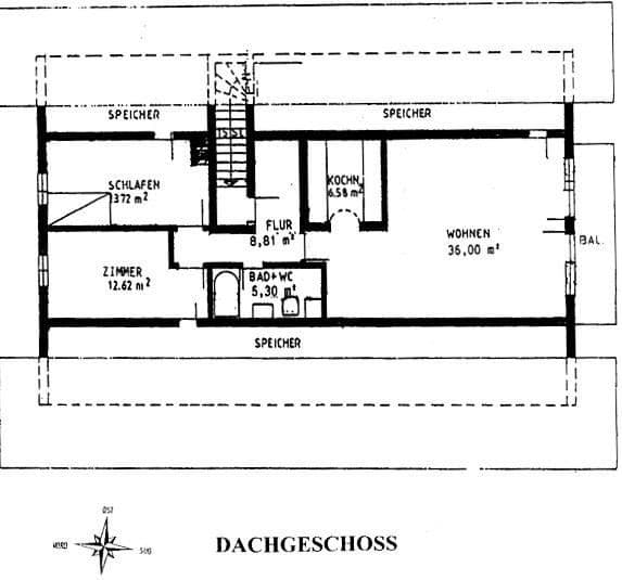 Prenájom bytu 3-izbový 90 m², Weißachenerstraße 59, Bergen, Bavorsko Prenájom bytu 3-izbový 90 m², Weißachenerstraße 59, Bergen, Bavorsko