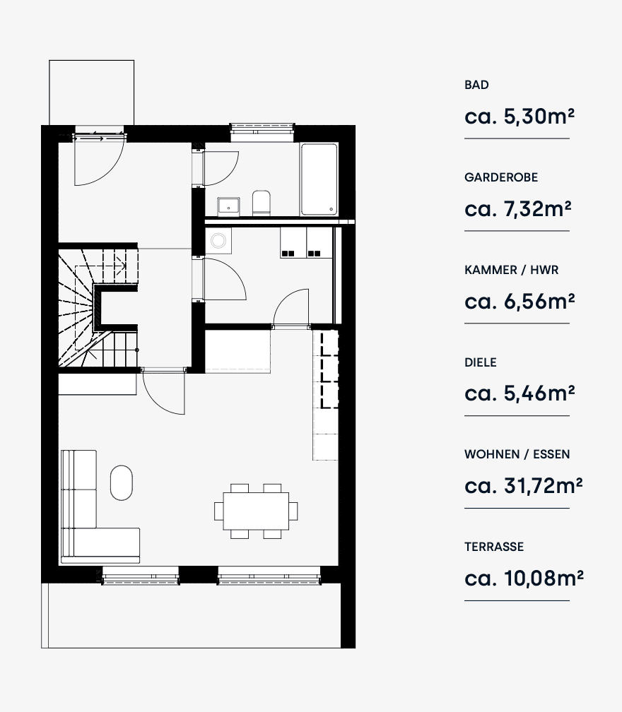 Predaj domu 150 m², pozemok 265 m², Sölber Straße 35b, Raisting, Bavorsko Predaj domu 150 m², pozemok 265 m², Sölber Straße 35b, Raisting, Bavorsko