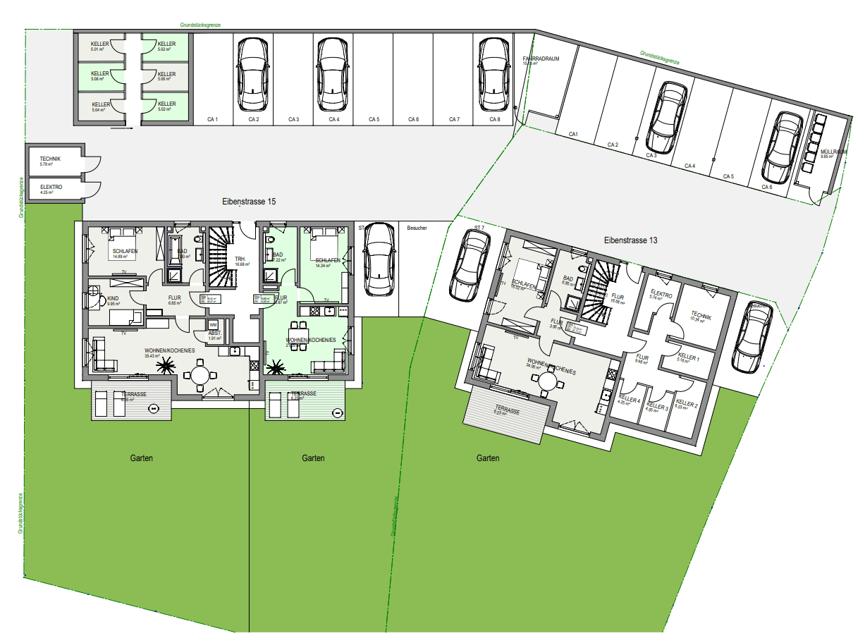 Predaj bytu 2-izbový 53 m², Eibenstrasse 15, Wörth a.d.Isar, Bavorsko Predaj bytu 2-izbový 53 m², Eibenstrasse 15, Wörth a.d.Isar, Bavorsko