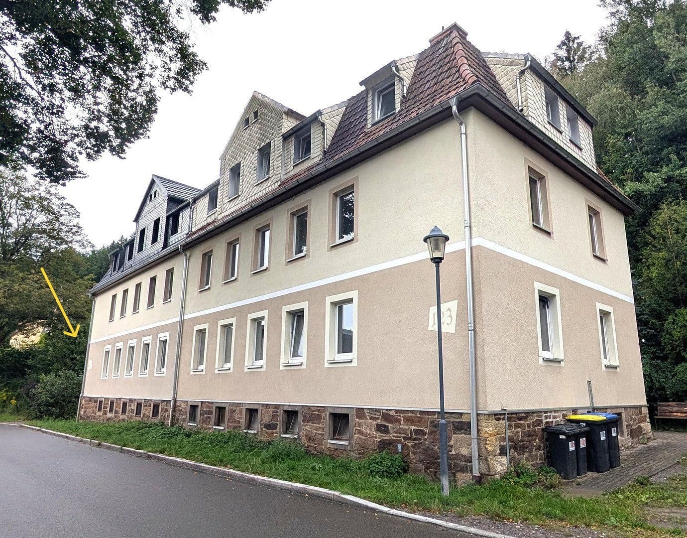 Prenájom bytu 3-izbový 80 m², Lößnitztal 122, Oederan, Sasko Prenájom bytu 3-izbový 80 m², Lößnitztal 122, Oederan, Sasko