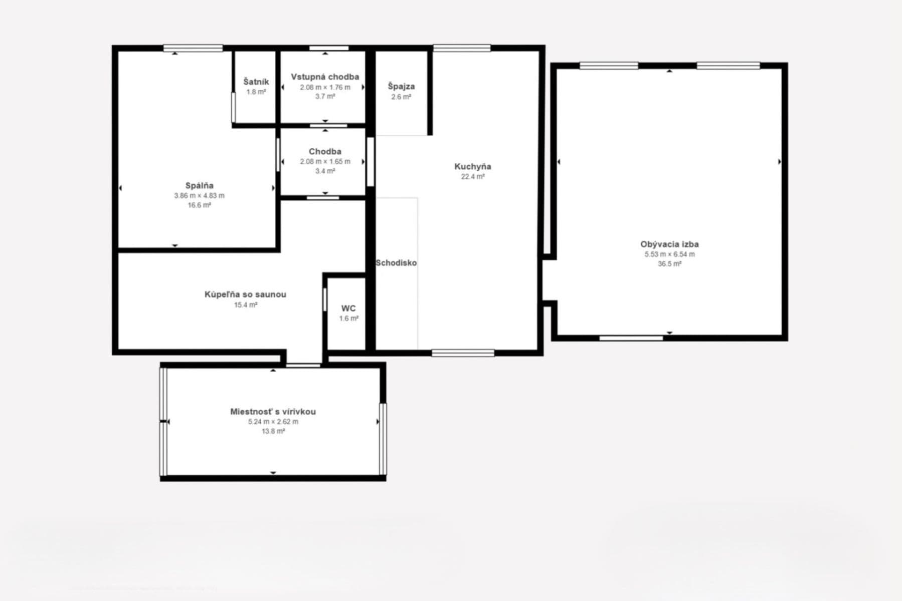 Predaj domu 190 m², pozemok 332 m², Kráľovičove Kračany, Trnavský kraj Predaj domu 190 m², pozemok 332 m², Kráľovičove Kračany, Trnavský kraj