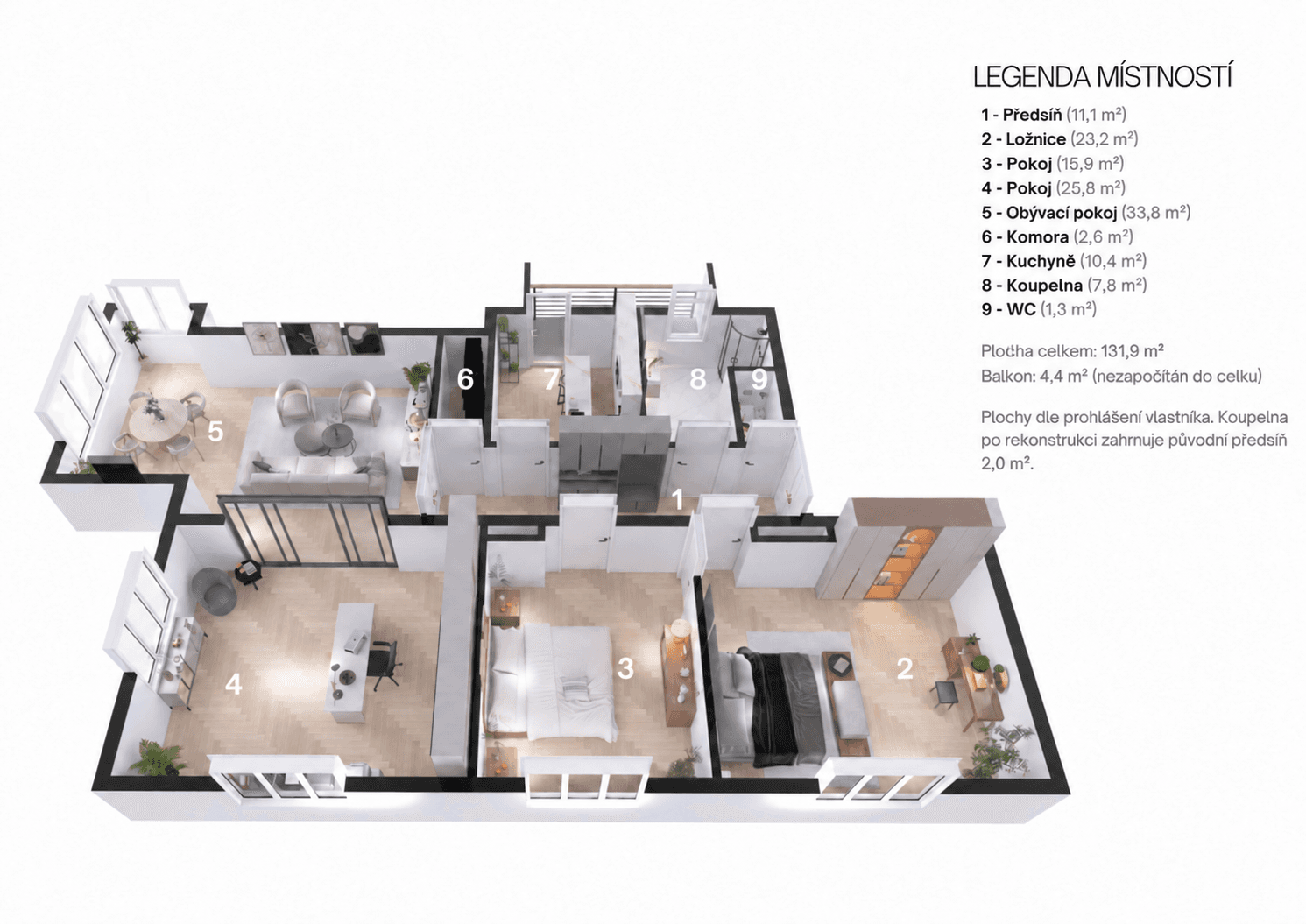 Predaj bytu 4-izbový 131 m², V Aleji, Jablonec nad Nisou, Liberecký kraj Predaj bytu 4-izbový 131 m², V Aleji, Jablonec nad Nisou, Liberecký kraj