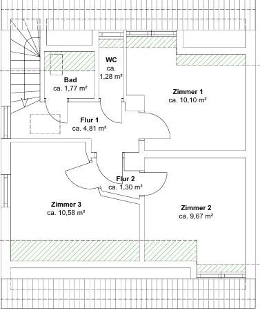 Predaj domu 91 m², pozemok 421 m², Augsburg, Bavorsko Predaj domu 91 m², pozemok 421 m², Augsburg, Bavorsko