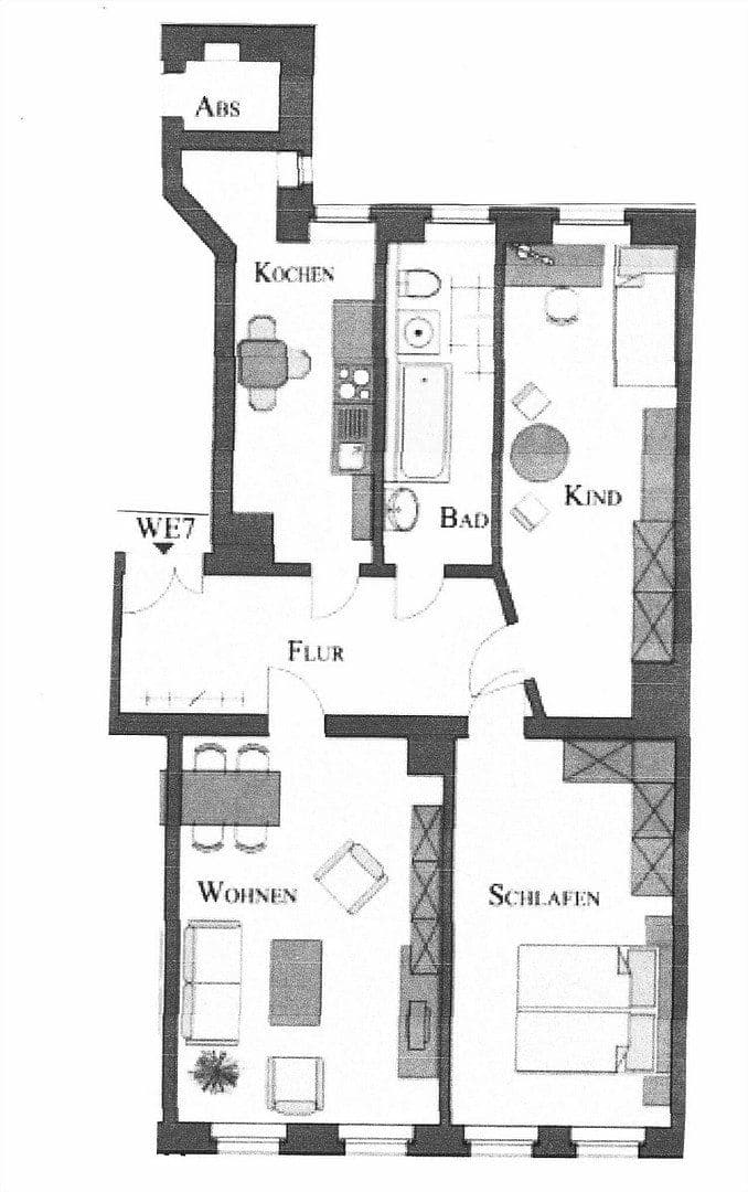 Predaj bytu 3-izbový 82 m², Hermann-Liebmann-Str. 103, Leipzig, Sasko Predaj bytu 3-izbový 82 m², Hermann-Liebmann-Str. 103, Leipzig, Sasko