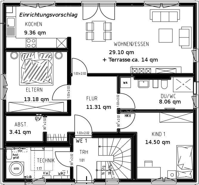 Prenájom bytu 3-izbový 93 m², Lanker Straße 8, Berlin, Berlín Prenájom bytu 3-izbový 93 m², Lanker Straße 8, Berlin, Berlín