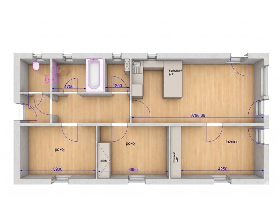Predaj bytu 4-izbový 76 m², Špačková, Plzeň, Plzeňský kraj Predaj bytu 4-izbový 76 m², Špačková, Plzeň, Plzeňský kraj