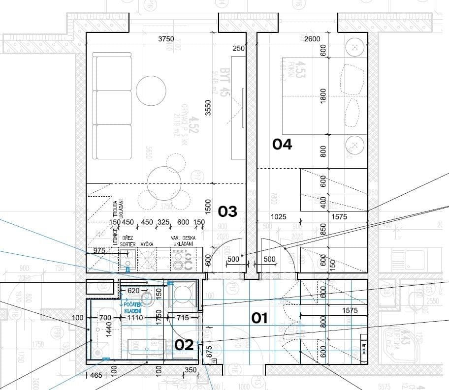 Prenájom bytu 2-izbový 50 m², Buková, Jihlava, Kraj Vysočina Prenájom bytu 2-izbový 50 m², Buková, Jihlava, Kraj Vysočina