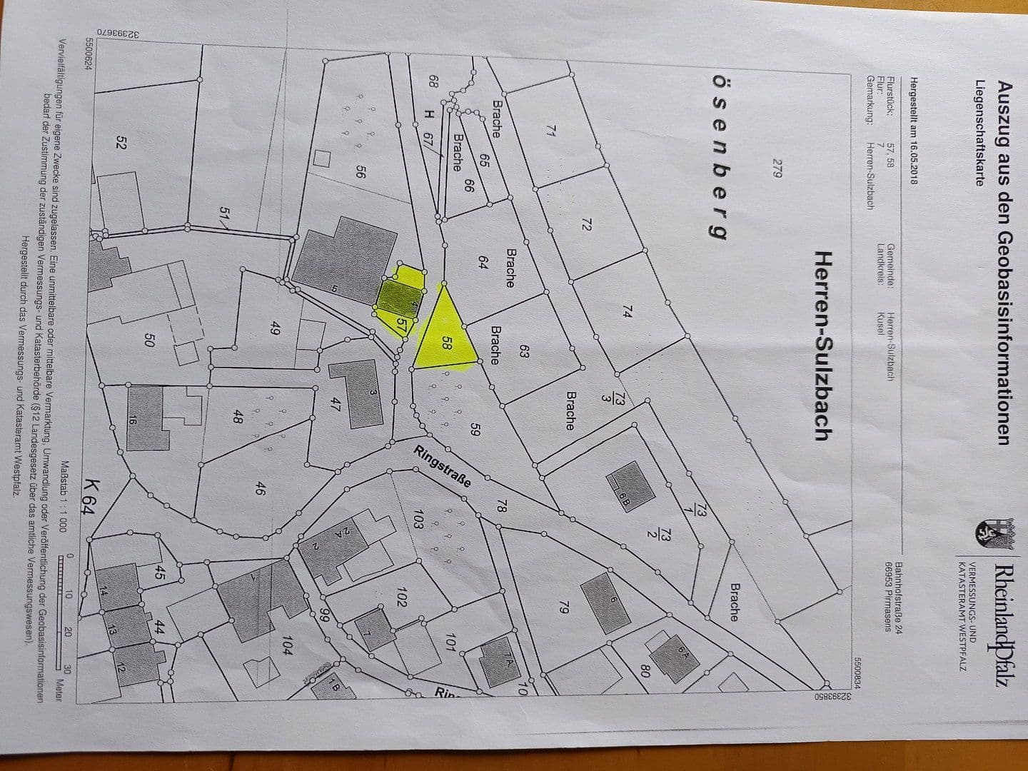 Predaj domu 120 m², pozemok 390 m², Ringstraße 4, Herren-Sulzbach, Porýnie-Falcko Predaj domu 120 m², pozemok 390 m², Ringstraße 4, Herren-Sulzbach, Porýnie-Falcko