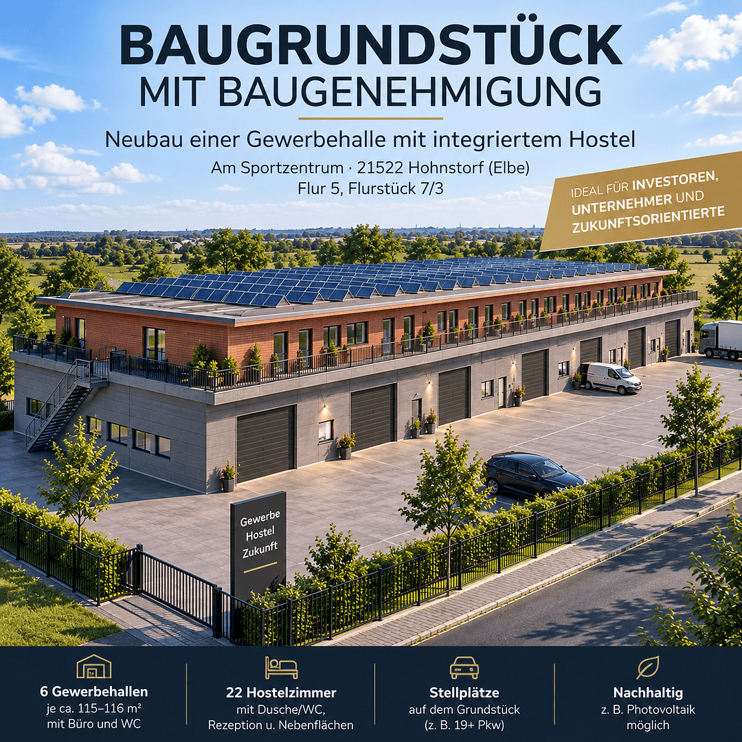 Predaj pozemku 3.800 m², Am Sportzentrum, Hohnstorf (Elbe), Dolné Sasko Predaj pozemku 3.800 m², Am Sportzentrum, Hohnstorf (Elbe), Dolné Sasko