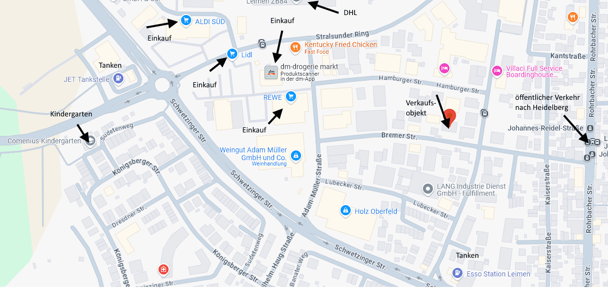 Prenájom kancelárie 171 m², Bremer Str. 4, Leimen, Bádensko-Wurttembersko Prenájom kancelárie 171 m², Bremer Str. 4, Leimen, Bádensko-Wurttembersko