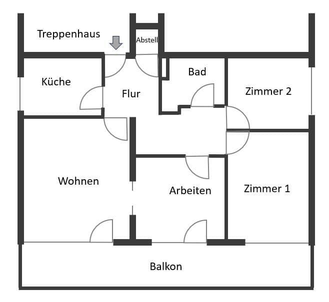 Prenájom bytu 4-izbový 90 m², Wiesbaden, Hesensko Prenájom bytu 4-izbový 90 m², Wiesbaden, Hesensko
