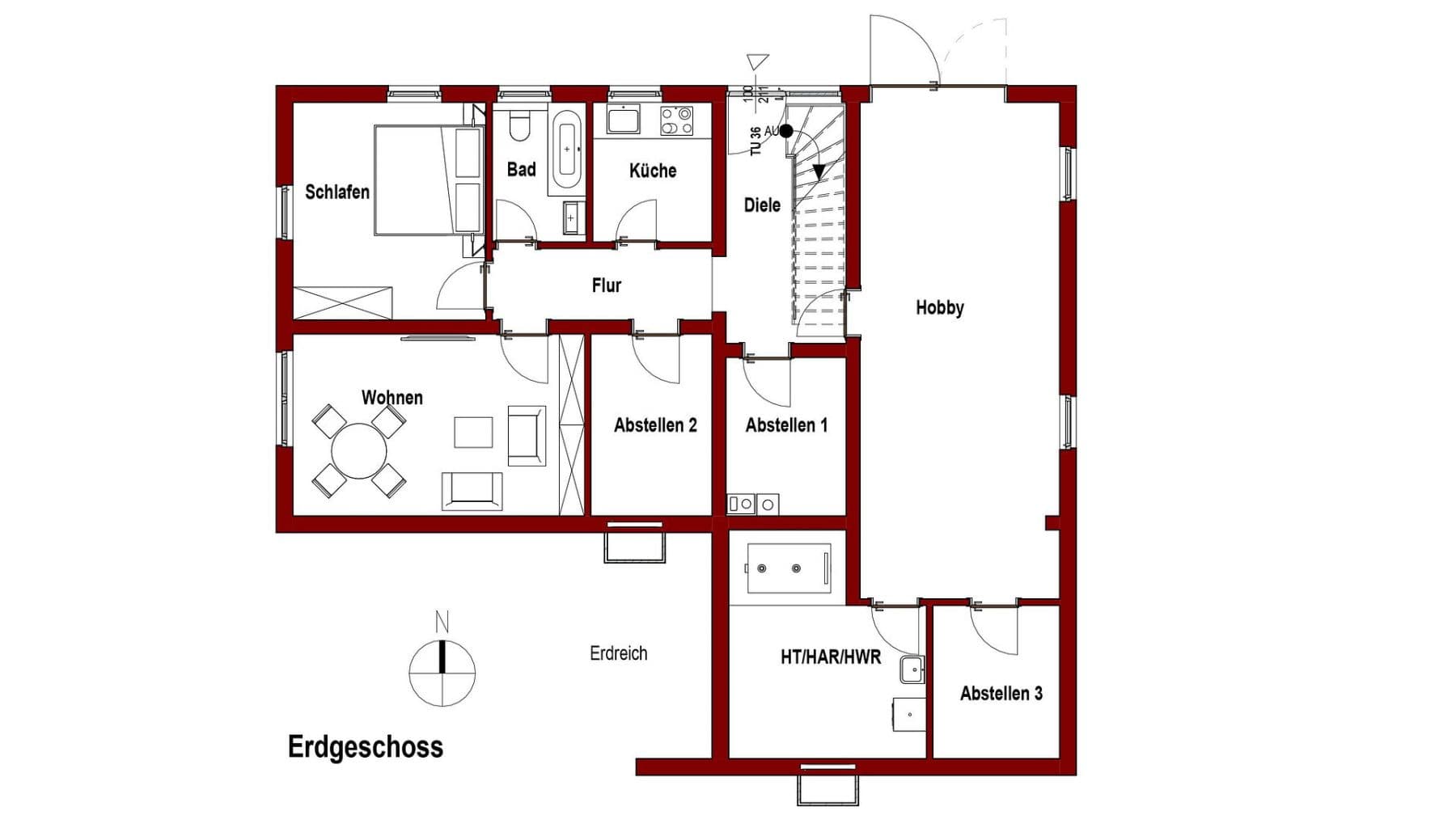 Predaj domu 196 m², pozemok 722 m², Pommernweg 10, Oberstenfeld, Bádensko-Wurttembersko Predaj domu 196 m², pozemok 722 m², Pommernweg 10, Oberstenfeld, Bádensko-Wurttembersko
