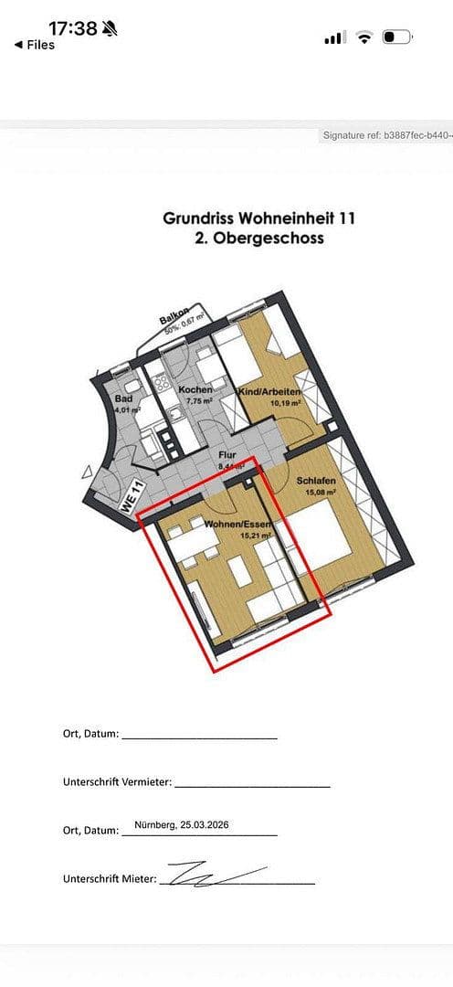 Prenájom bytu 15 m², Bauerngasse 39, Nürnberg, Bavorsko Prenájom bytu 15 m², Bauerngasse 39, Nürnberg, Bavorsko