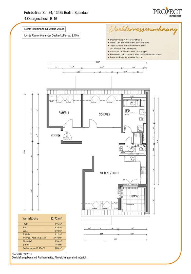 Predaj bytu 3-izbový 83 m², Fehrbelliner Str. 24, Berlin, Berlín Predaj bytu 3-izbový 83 m², Fehrbelliner Str. 24, Berlin, Berlín