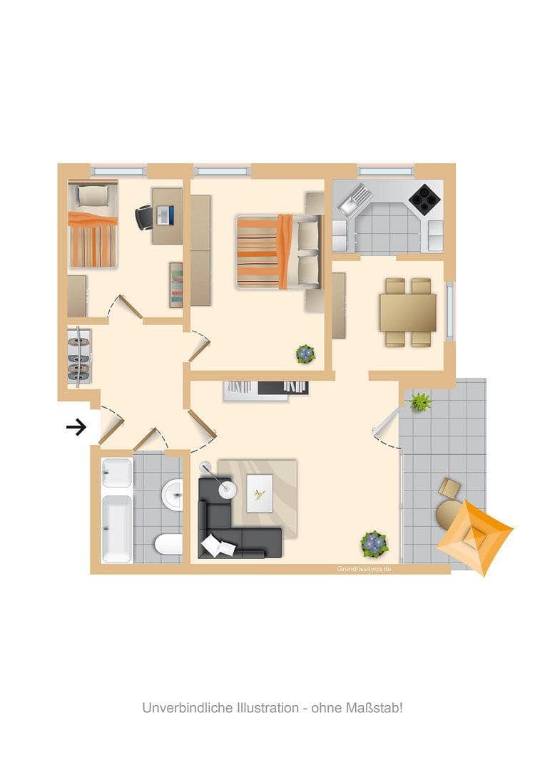 Predaj bytu 3-izbový 72 m², Am Kardohr, Timmendorfer Strand, Šlezvicko-Holštajnsko Predaj bytu 3-izbový 72 m², Am Kardohr, Timmendorfer Strand, Šlezvicko-Holštajnsko
