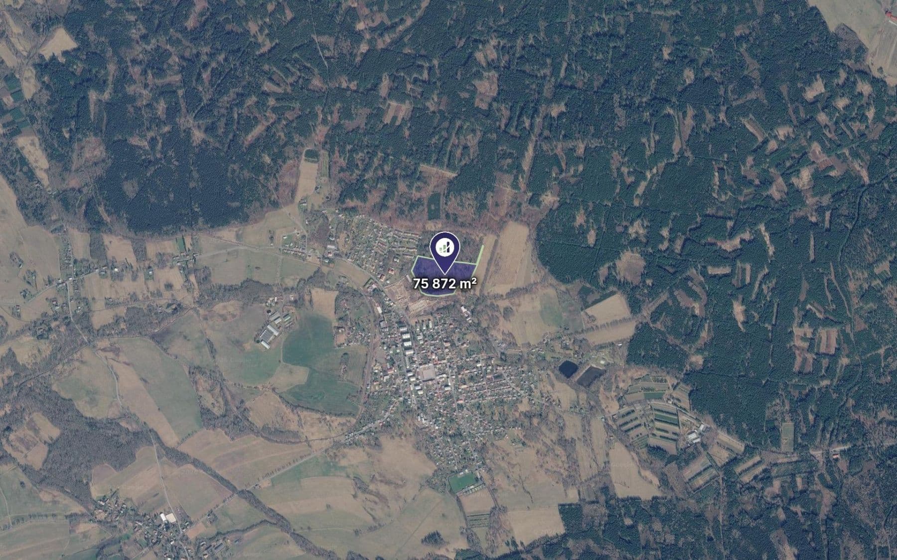 Predaj pozemku 75.872 m², Nové Město pod Smrkem, Liberecký kraj Predaj pozemku 75.872 m², Nové Město pod Smrkem, Liberecký kraj