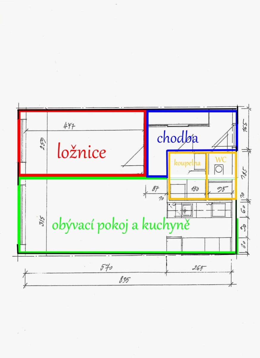 Prenájom bytu 2-izbový 46 m², V Hůrkách, Praha, Praha Prenájom bytu 2-izbový 46 m², V Hůrkách, Praha, Praha
