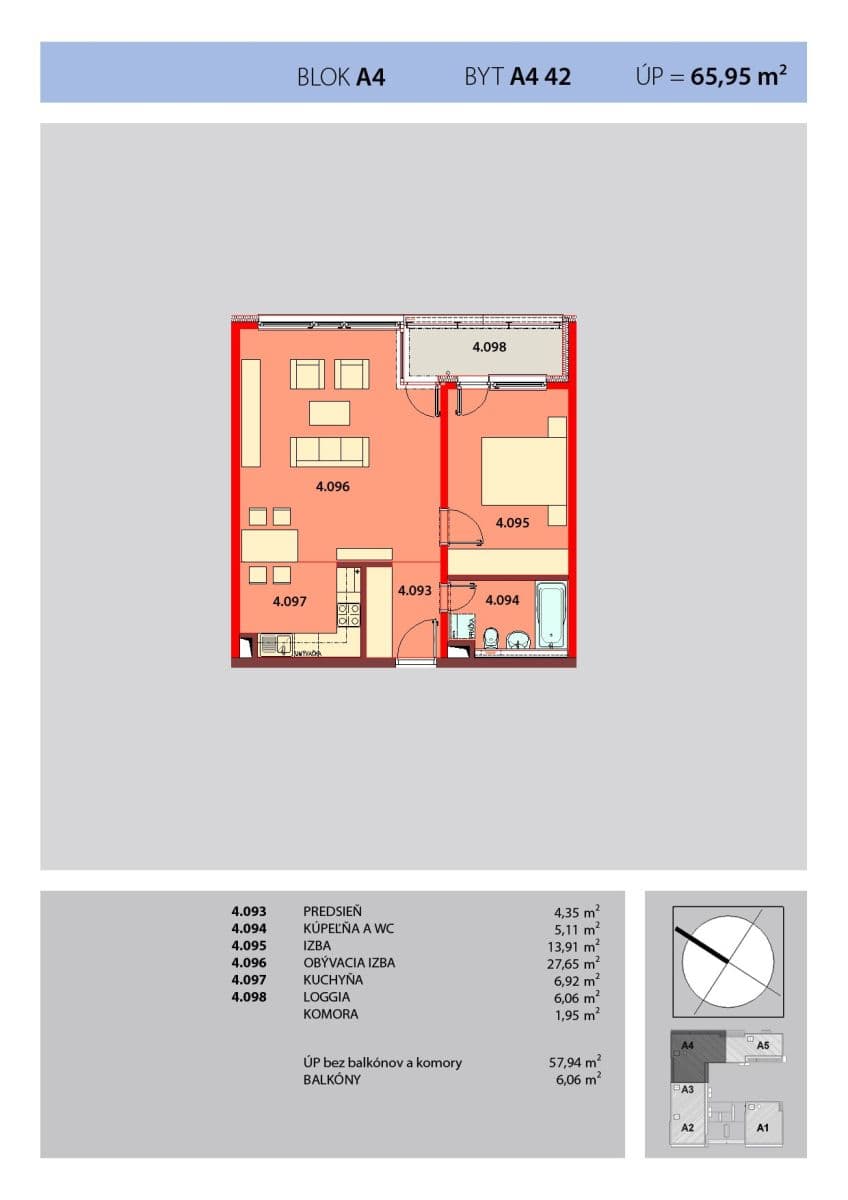 Predaj bytu 2-izbový 58 m², Na križovatkách, Ružinov, Bratislavský kraj Predaj bytu 2-izbový 58 m², Na križovatkách, Ružinov, Bratislavský kraj