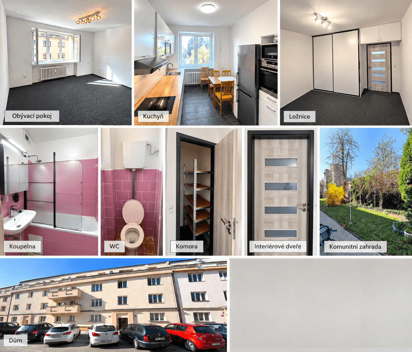 Prenájom bytu 2-izbový 62 m², Krátká, Praha, Praha Prenájom bytu 2-izbový 62 m², Krátká, Praha, Praha