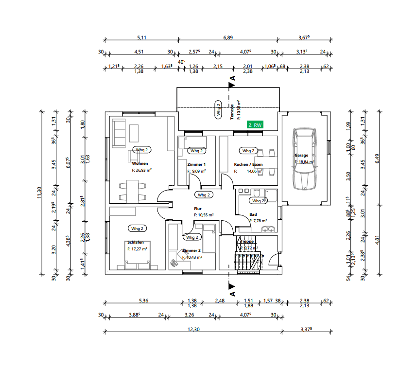 Prenájom bytu 4-izbový 107 m², Leftjestraße 13, Springe, Dolné Sasko Prenájom bytu 4-izbový 107 m², Leftjestraße 13, Springe, Dolné Sasko