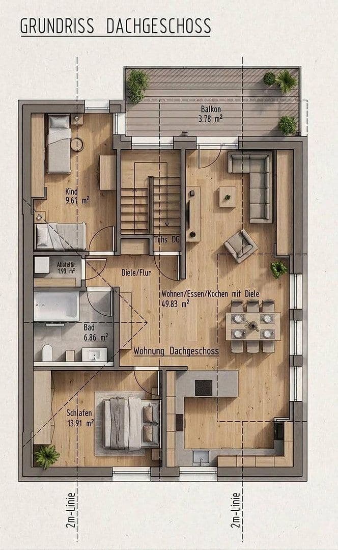 Prenájom bytu 3-izbový 86 m², Bad Mergentheimer Straße 11, Igersheim, Bádensko-Wurttembersko Prenájom bytu 3-izbový 86 m², Bad Mergentheimer Straße 11, Igersheim, Bádensko-Wurttembersko