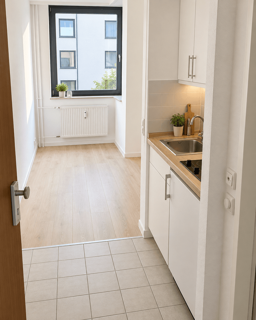 Prenájom bytu 1-izbový 20 m², Richard-Schirrmann-Straße 8-10, Mainz, Porýnie-Falcko Prenájom bytu 1-izbový 20 m², Richard-Schirrmann-Straße 8-10, Mainz, Porýnie-Falcko