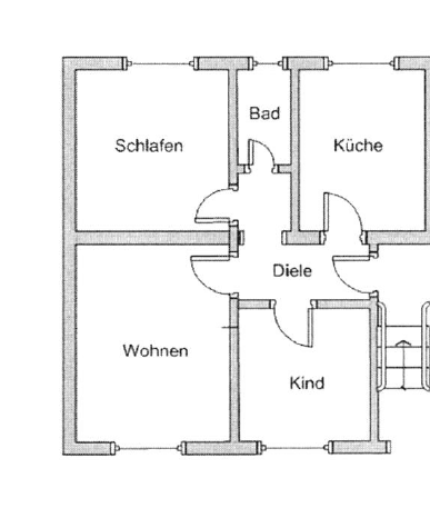 Prenájom bytu 3-izbový 64 m², Wattenbachstr. 12, Essen, Severné Porýnie - Westfálsko Prenájom bytu 3-izbový 64 m², Wattenbachstr. 12, Essen, Severné Porýnie - Westfálsko