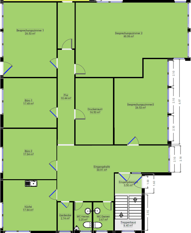 Prenájom kancelárie 206 m², Altdorf, Bádensko-Wurttembersko Prenájom kancelárie 206 m², Altdorf, Bádensko-Wurttembersko