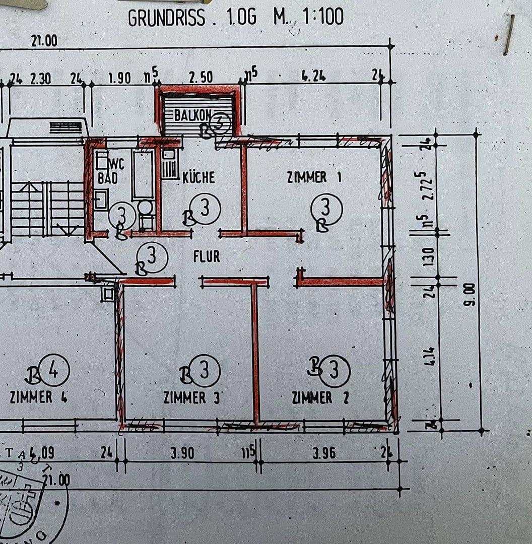 Prenájom bytu 3-izbový 67 m², Walksteige 59, Backnang, Bádensko-Wurttembersko Prenájom bytu 3-izbový 67 m², Walksteige 59, Backnang, Bádensko-Wurttembersko