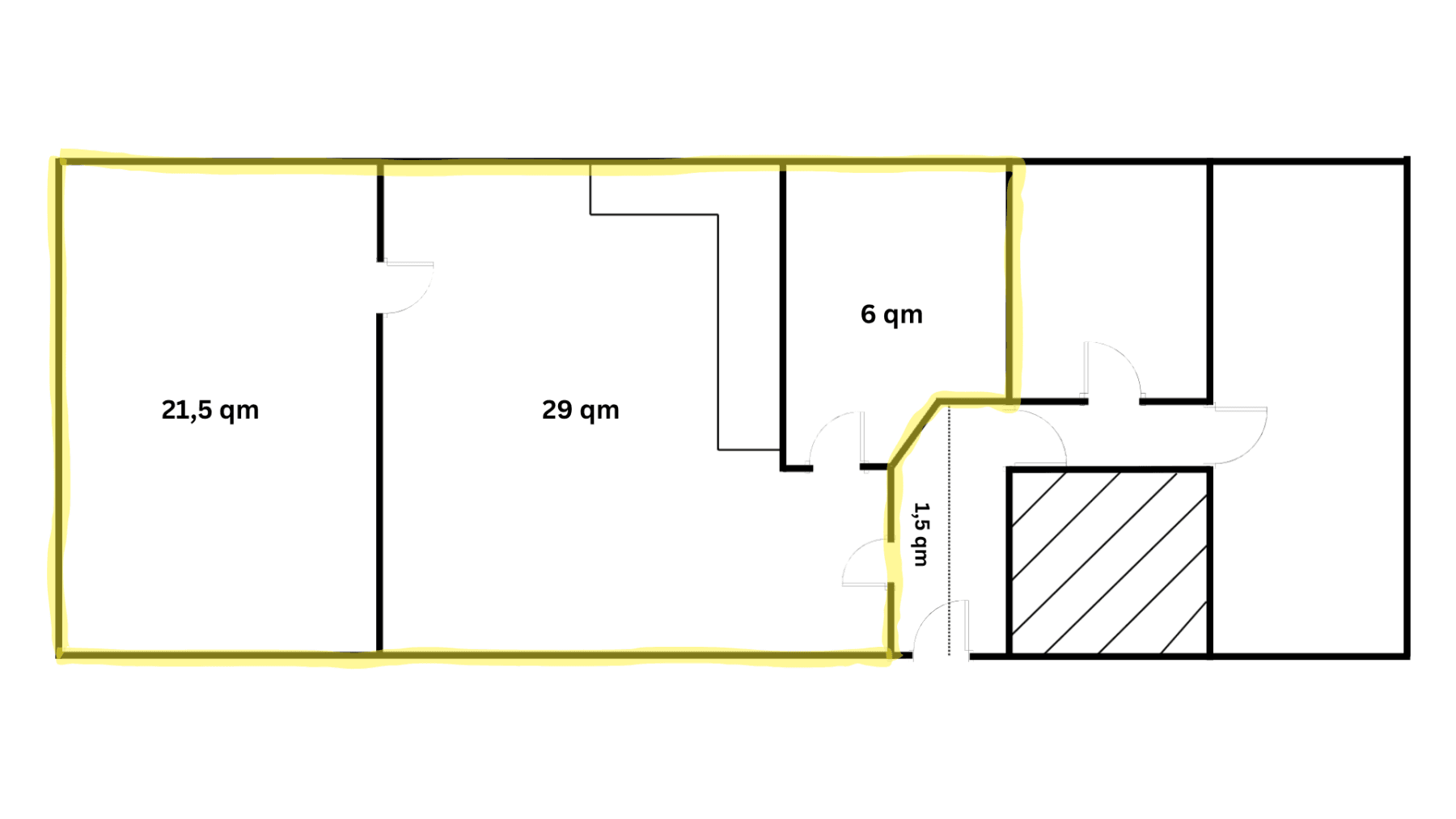 Prenájom bytu 2-izbový 58 m², Kirchstraße 5, Köln, Severné Porýnie - Westfálsko Prenájom bytu 2-izbový 58 m², Kirchstraße 5, Köln, Severné Porýnie - Westfálsko