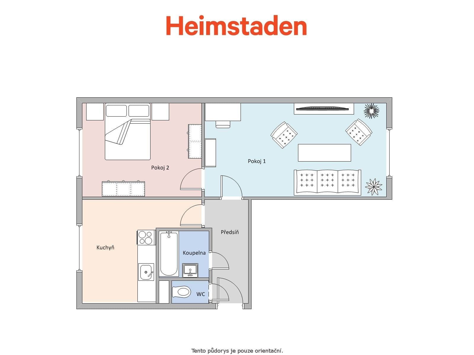 Prenájom bytu 2-izbový 49 m², Žofinská, Orlová, Moravskoslezský kraj Prenájom bytu 2-izbový 49 m², Žofinská, Orlová, Moravskoslezský kraj
