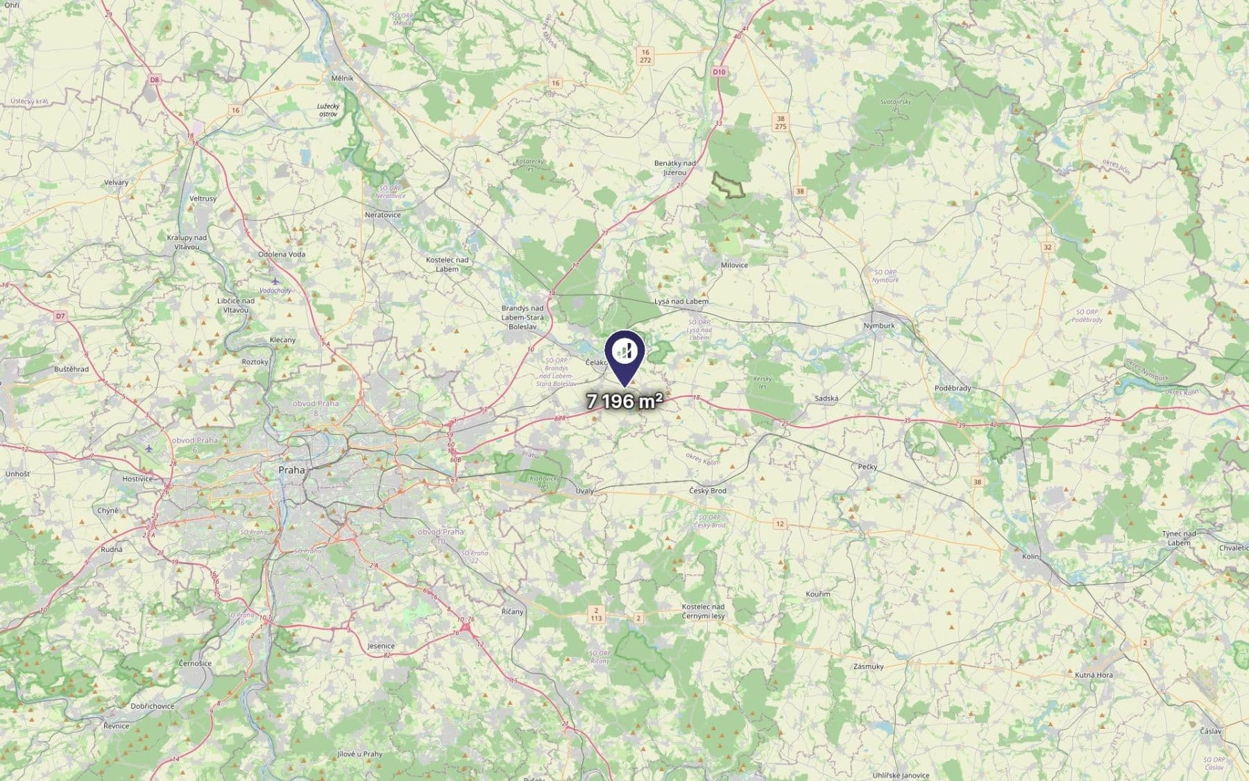 Predaj pozemku 7.196 m², Mochov, Středočeský kraj Predaj pozemku 7.196 m², Mochov, Středočeský kraj