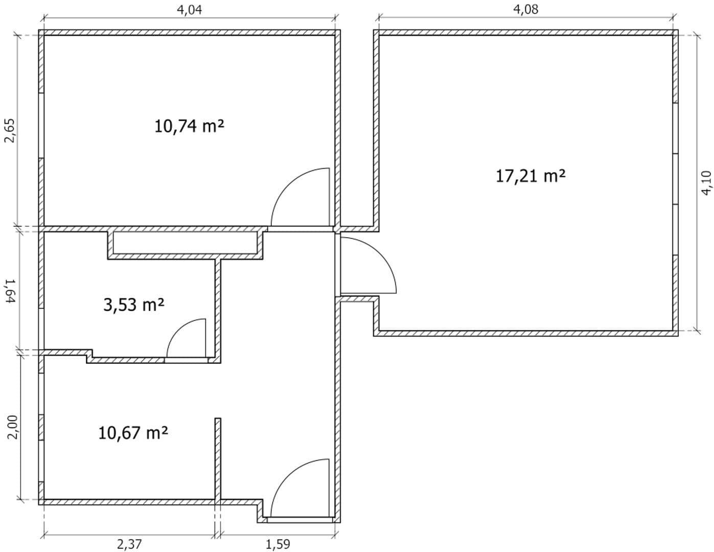 Prenájom bytu 2-izbový 42 m², Poděbradská, Praha, Praha Prenájom bytu 2-izbový 42 m², Poděbradská, Praha, Praha