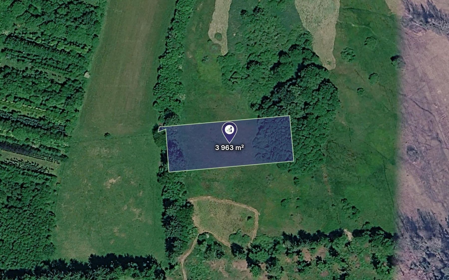 Predaj pozemku 3.963 m², Nový Rychnov, Kraj Vysočina Predaj pozemku 3.963 m², Nový Rychnov, Kraj Vysočina